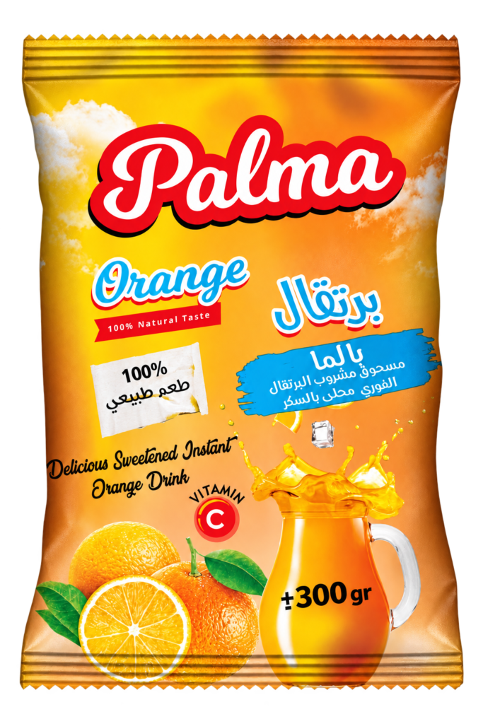 Palma Orange instant powdered drink, 300 g pouch