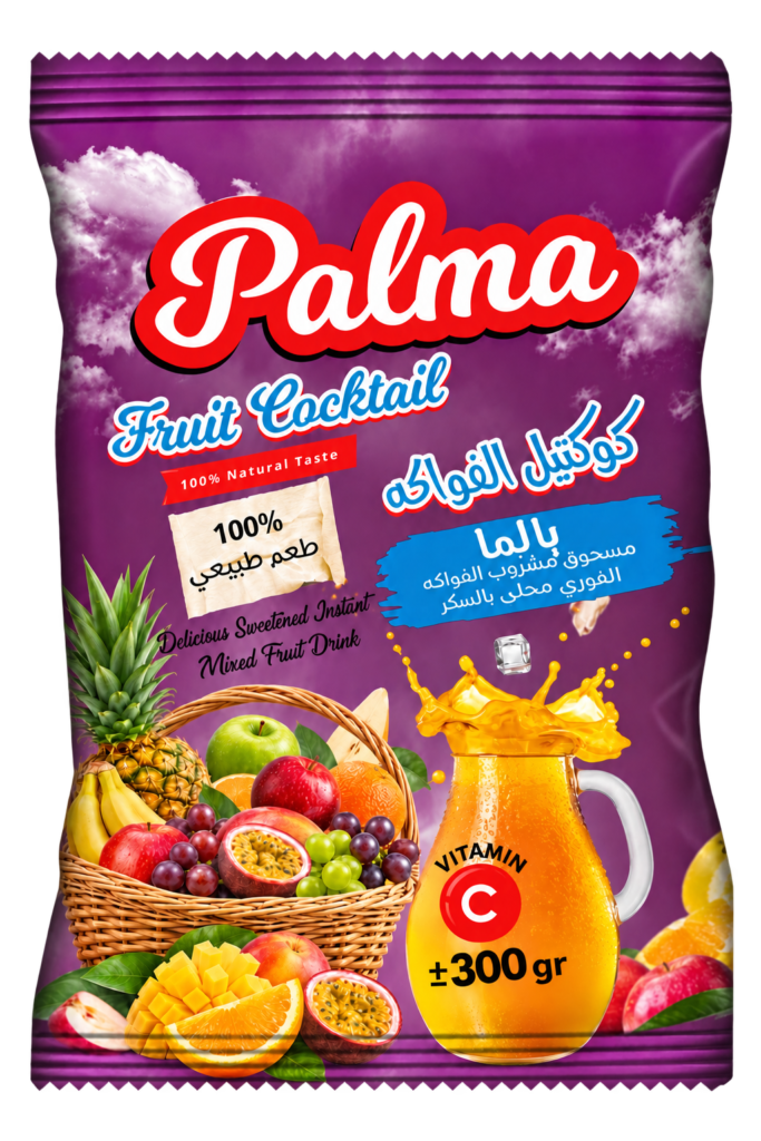 Palma Fruit Cocktail instant powdered drink, 300 g pouch