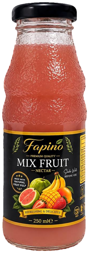 Fabino mix fruit nectar, 250 ml bottle