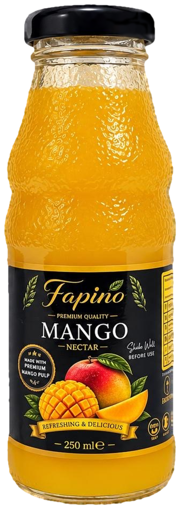 Fabino mango nectar, 250 ml bottle